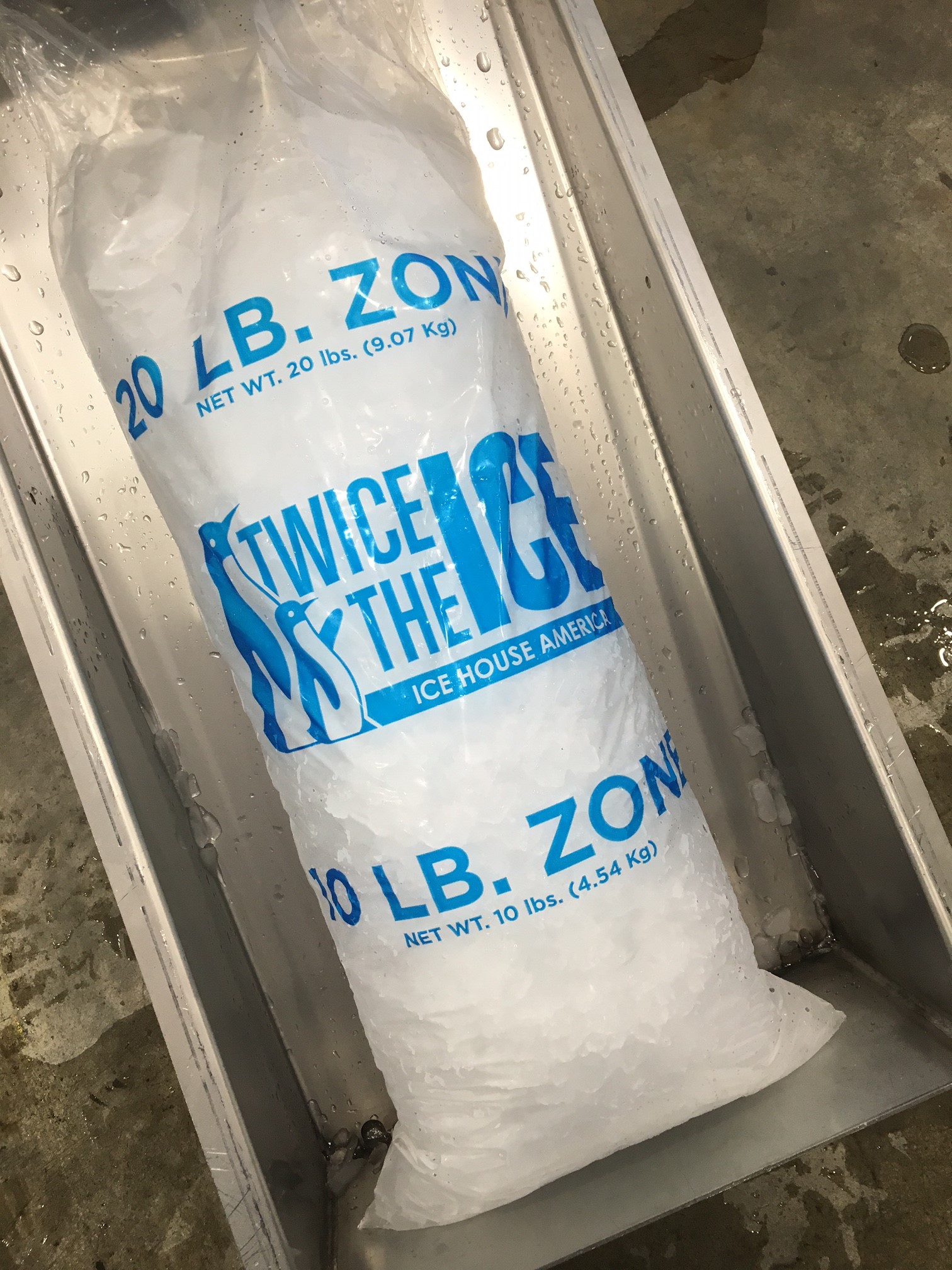 Bagged Ice  Tiger Ice